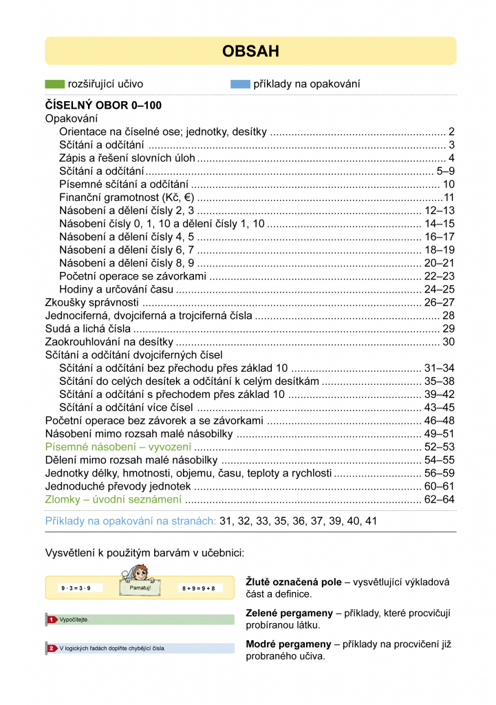Matýskova matematika 7. díl – Zdokonalujeme se v počítání do sta