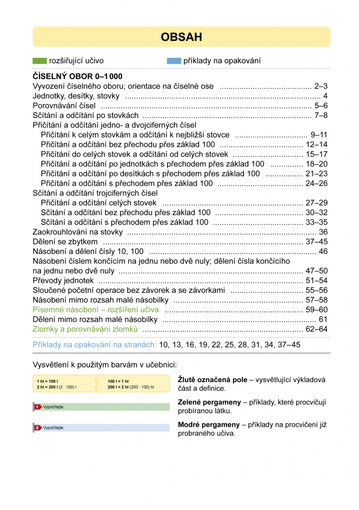 Matýskova matematika 8. díl – Počítání do tisíce